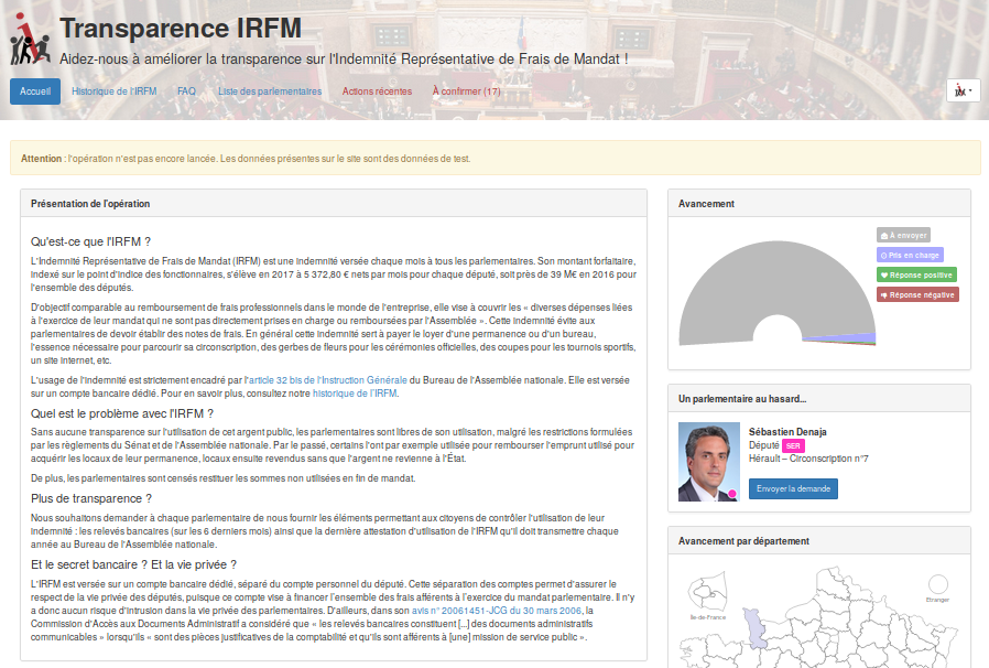 obtenons la transparence de l'IRFM